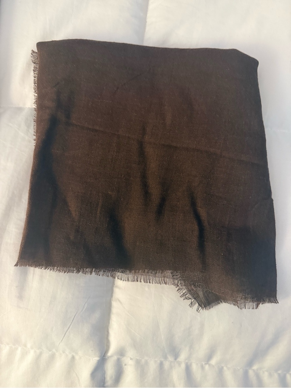 NWOT Mango linen blend scarf - Picture 5 of 5